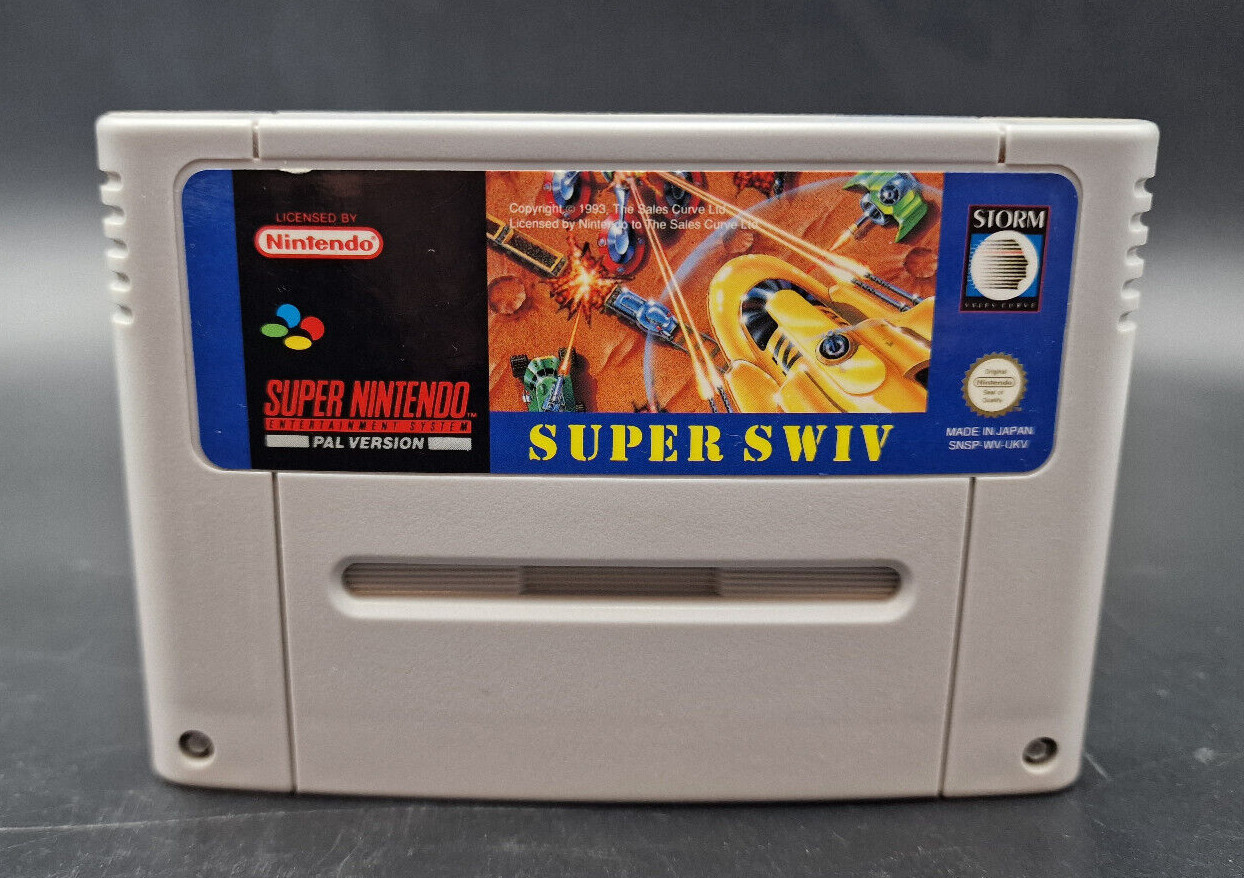 Super SWIV - Super Nintendo SNES - Cartouche Seule - PAL - Bon Etat