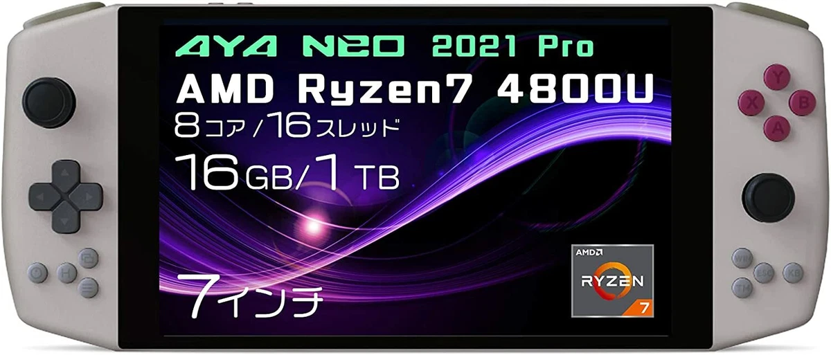 AyaNeo Aya Neo 2021 Pro Retro Power Ryzen7 4800U Handheld Gaming