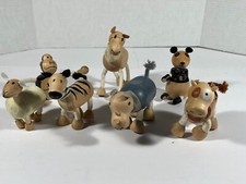 ANAMALZ Australian Lot 7 Wooden Poseable Wood...