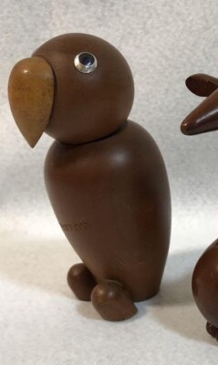 Senshukai Royal Pet All 20 types Wooden Animal Figurine Vintage