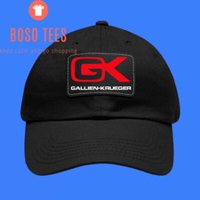 Gallien-Krueger Bass Amplifiers Dad Hat with Leather Patch