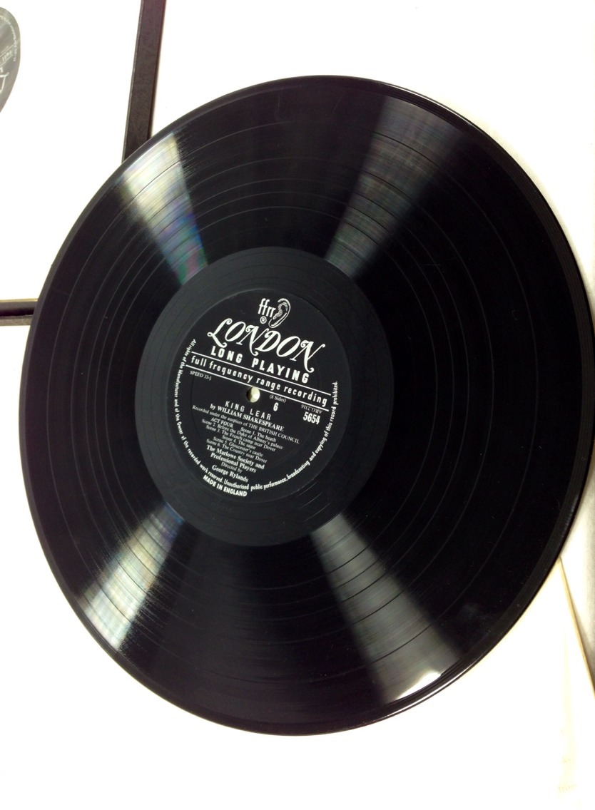 Works of Shakespeare KING LEAR 4枚組レコード 【公式通販】
