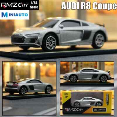 1/64 Audi R8 Coupe V10 Diecast Sport Toy Car Model Alloy Vehicle