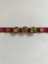 Mogo Charms Red Charm Bracelet And Set Of 3 Spring Fling Charms