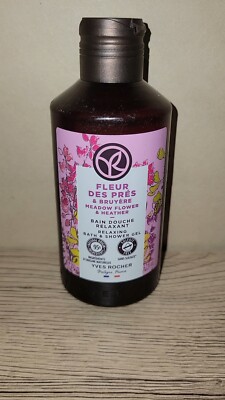 Yves Rocher Sensual Bath & Shower Gel Meadow Flowers & Hether 6.7 fl.oz.