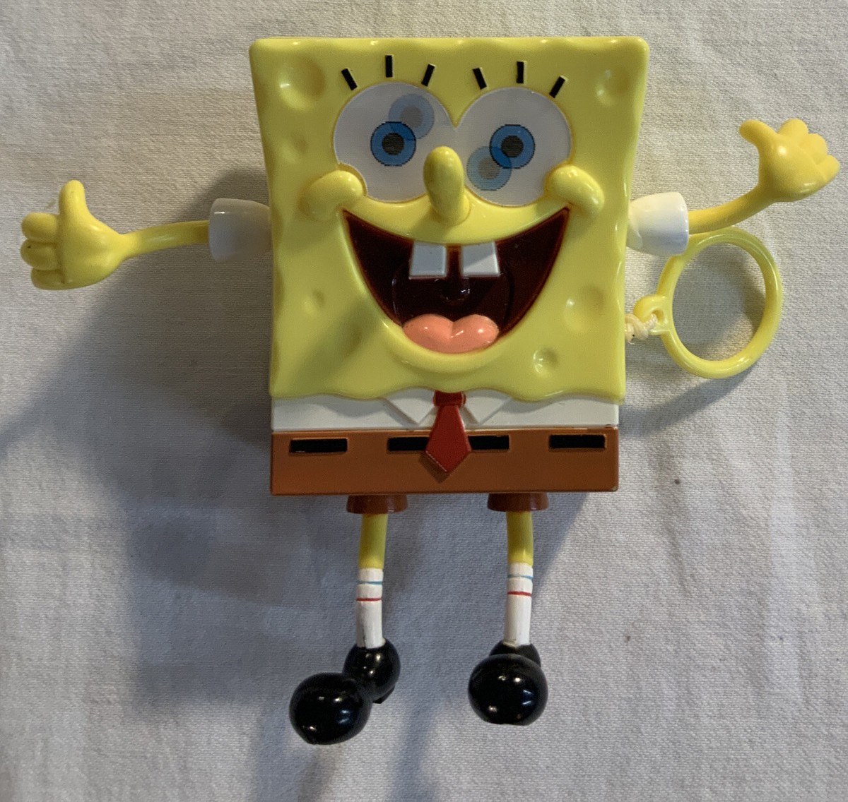 2012 Spongebob SquarePants Pullstring Vibrating Character Figure