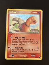 Pokemon Eng Rare Holo Foil Torkoal 27/92 Legend Maker Stamp Stamped NM on eBay