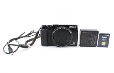 Nikon Digital Camera COOLPIX A900BK 20MP Wi-Fi 35x Optical Zoom 4K