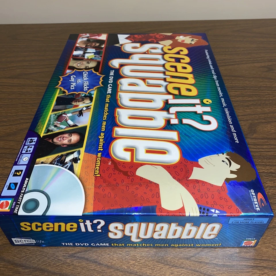 Scene It? Squabble Men Against Women Hours Of Fun 100% Complete - Image 3 of 4