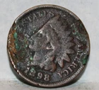 1898 Indian Head Penny with readable date