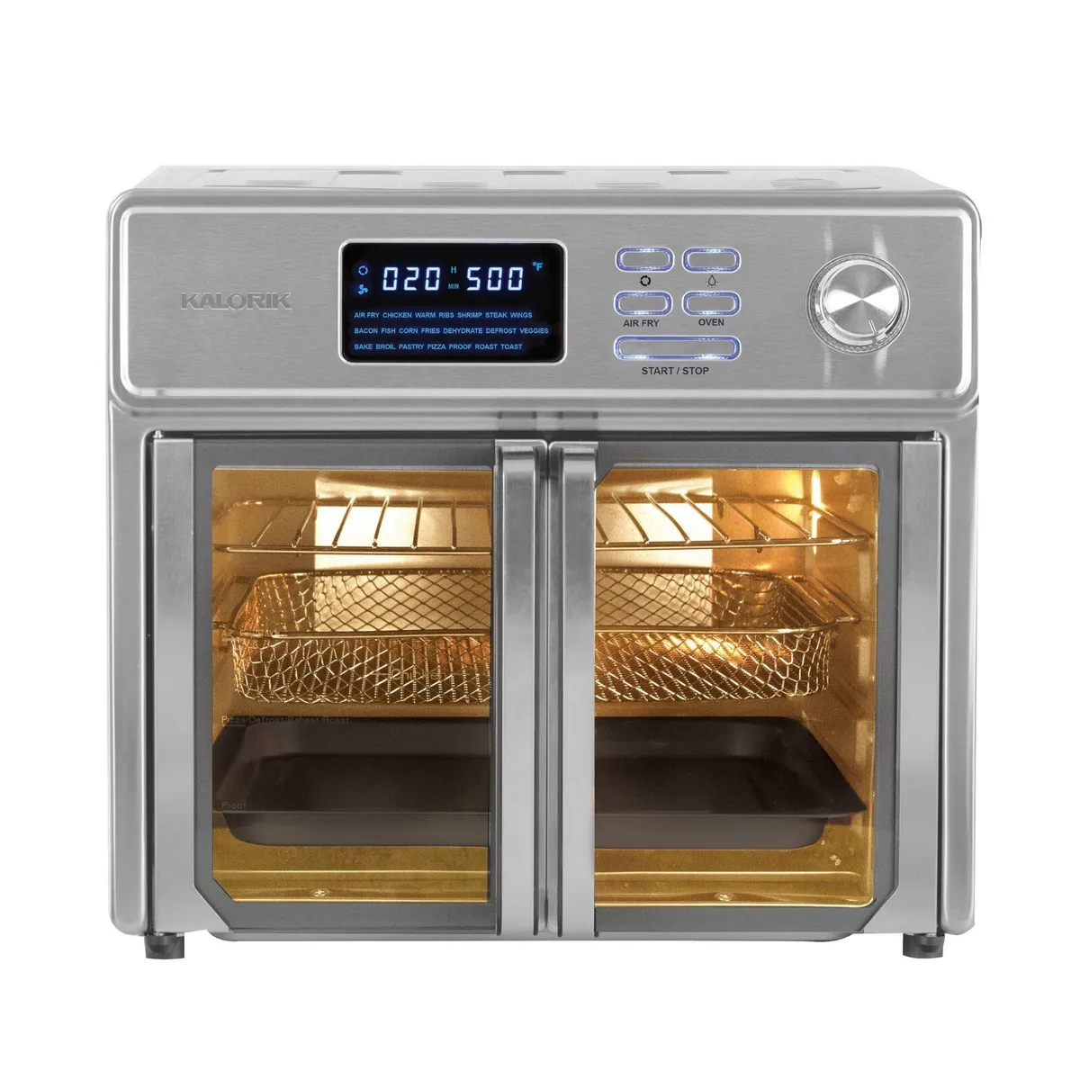 Digital Air Fryer Oven, 26 Quart, 10-in-1 Countertop Toaster Oven & Air  Fryer