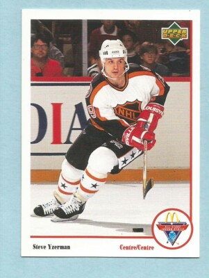 1991-92 Upper Deck McDonald's Hockey All-Star Steve Yzerman Mc-19