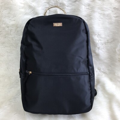 Carolina Herrera Good Girl Backpack Black Satin Gold Handle Carolina Herrera Backpack Black Bags & Handbags for Women  main image 3