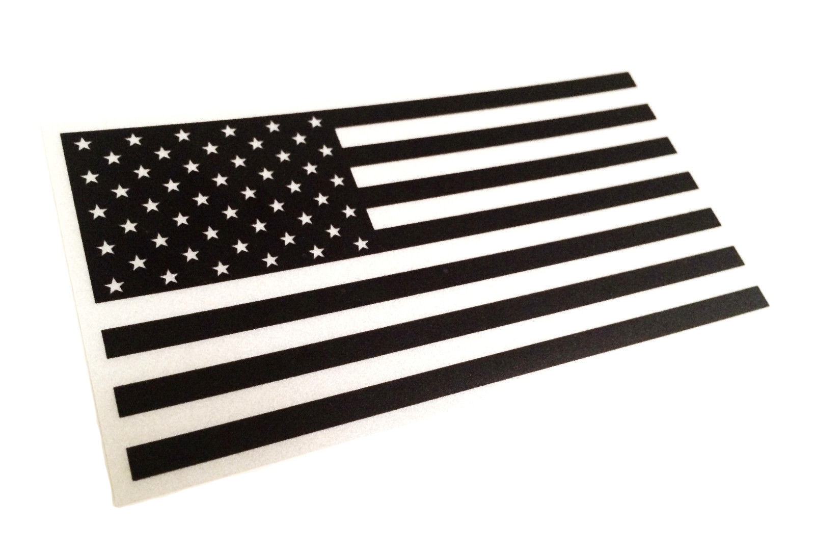 SWAT US MADE 3M Reflective American US patriotic Flag Sticker Decal  4" x 2.1" 
