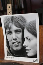 Vintage Photo 1970's Head Shot Glossy Brian Stratford Zoli