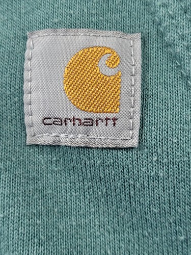 Carhartt Rain Defender Hoodie Pullover Womens S (4-6) Green Relaxed Fit Jacket - Picture 3 of 9