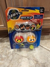 Gyriffic Battle Challenge Interactive Toys Spintastic Fun 6 Piece Set Rare New