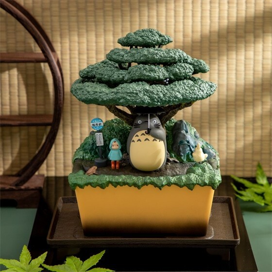 totoro My Neighbor Totoro Water Garden Bonsai Figure Studio Ghibli