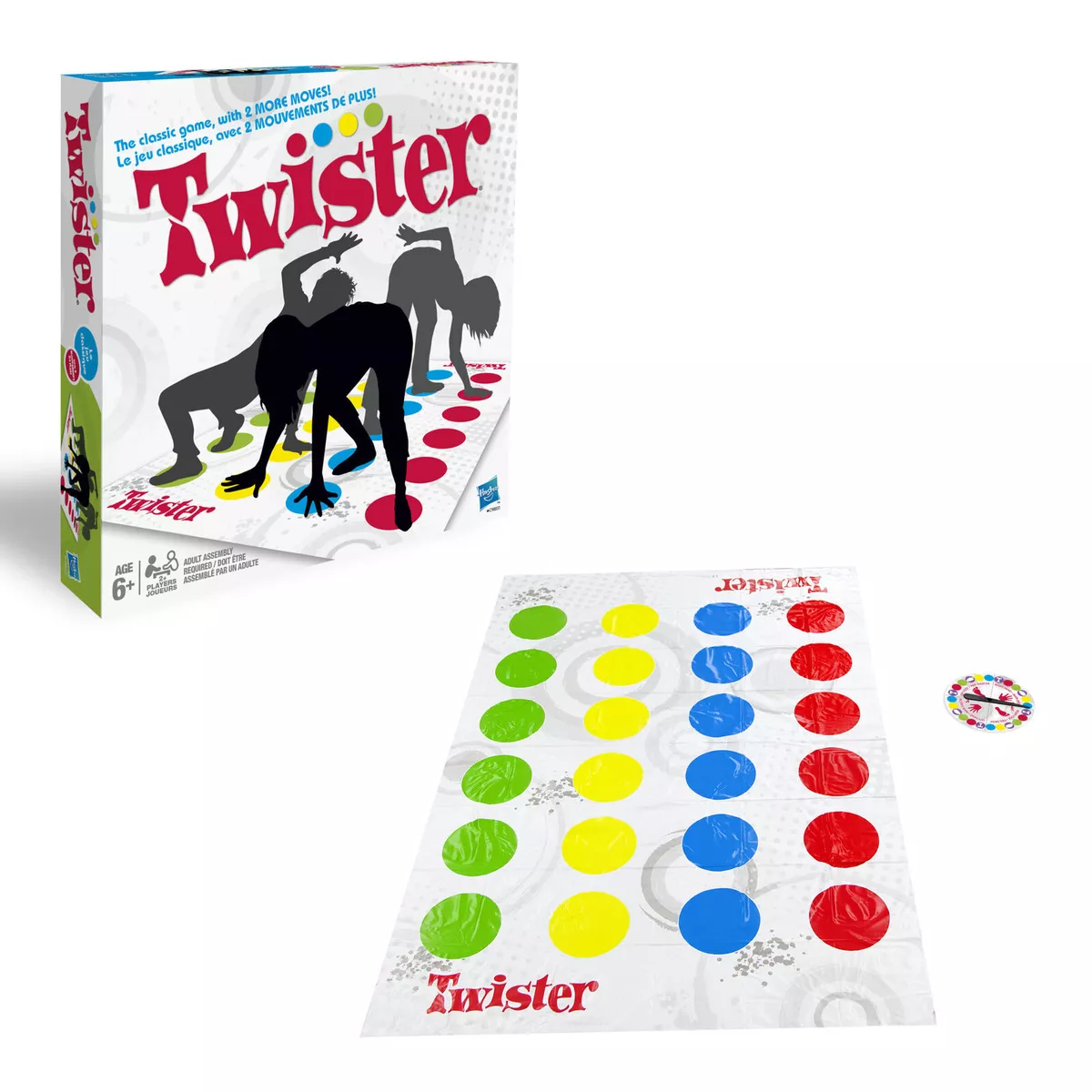 Twister Game with Spinner's Choice and Air Moves, Kids Party Games