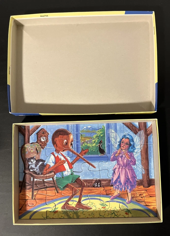 Rompecabezas Ravensburg Pinocho 1992 - 20 piezas - Completo - Muy buen estado Foto 2 de 4