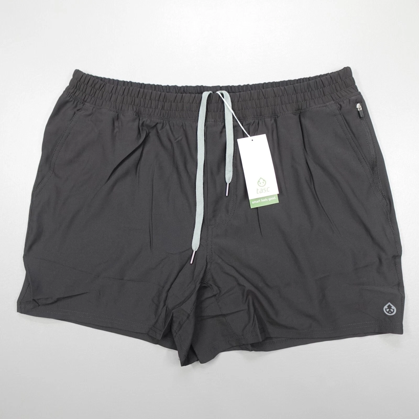tasc Performance Recess 7" Run Shorts Lined Black TM444-001 Men's Size S