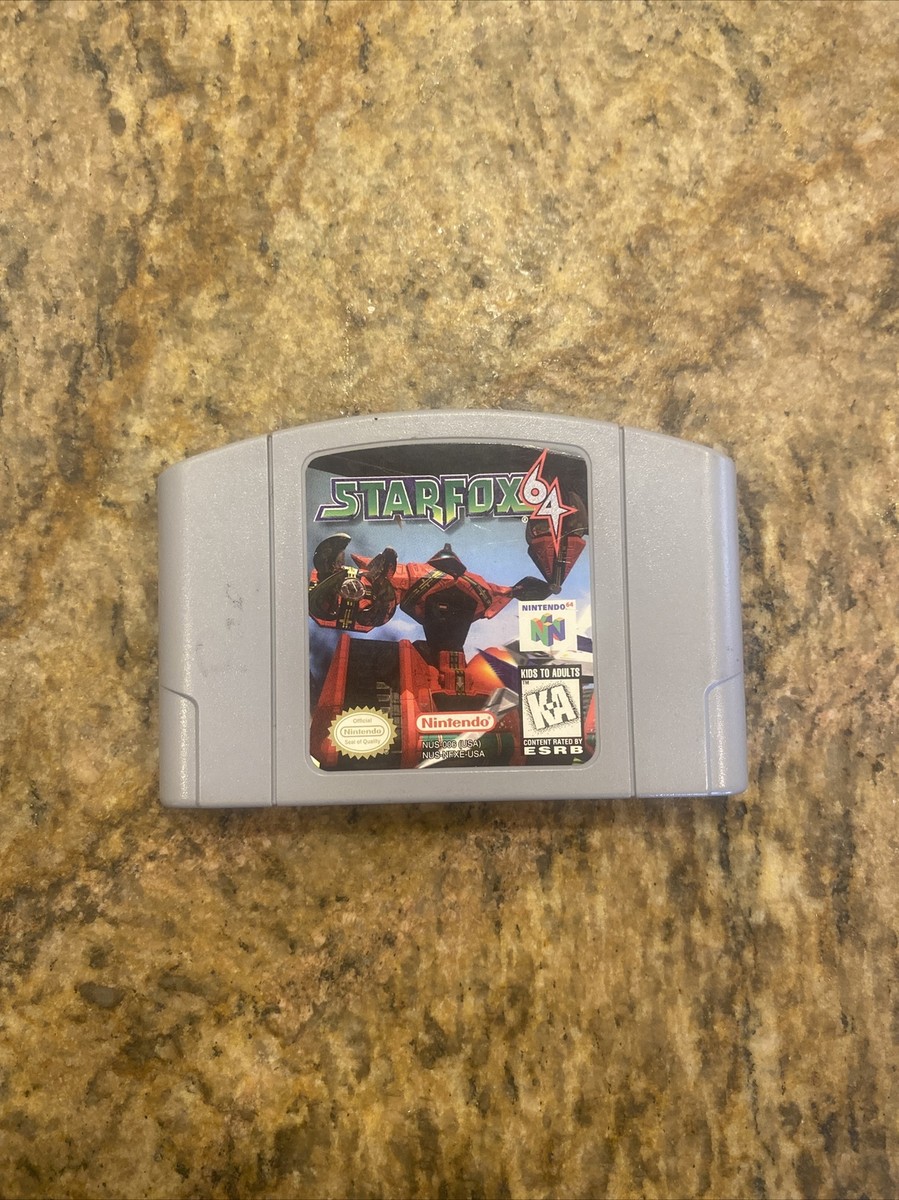 Star Fox 64 (Nintendo 64, 1997) Authentic (Cartridge Only) Tested