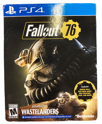 BRAND NEW SEALED! PS4 Fallout 76: Wastelanders for PlayStation 4