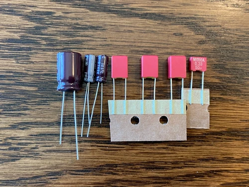 Technics SL-BD22 Speed Repair Kit Capacitors Turntable Recap Set