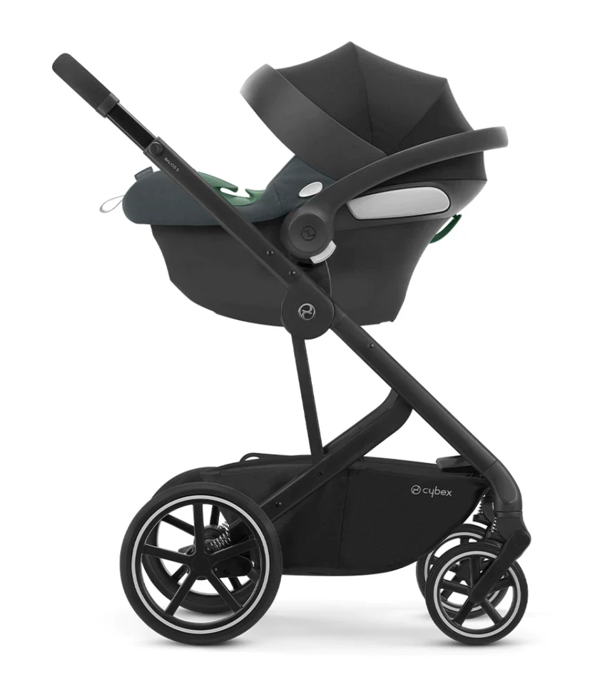 Cybex ATON B2 i-Size Babyschale nach hinten, 0-13 kg - Volcano Black-Black - Bild 4 von 4
