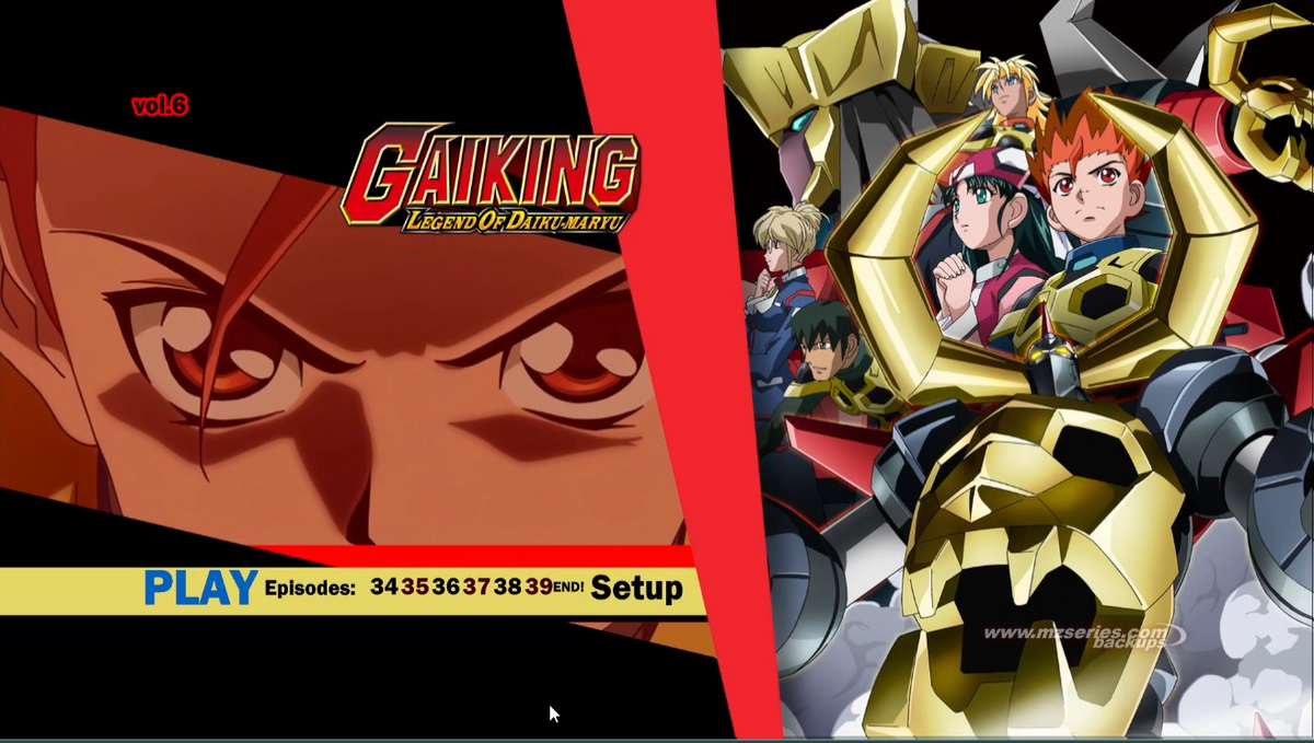 Gaiking Legend of Daiku-Maryu 1-39 language Japanese subts Spanish