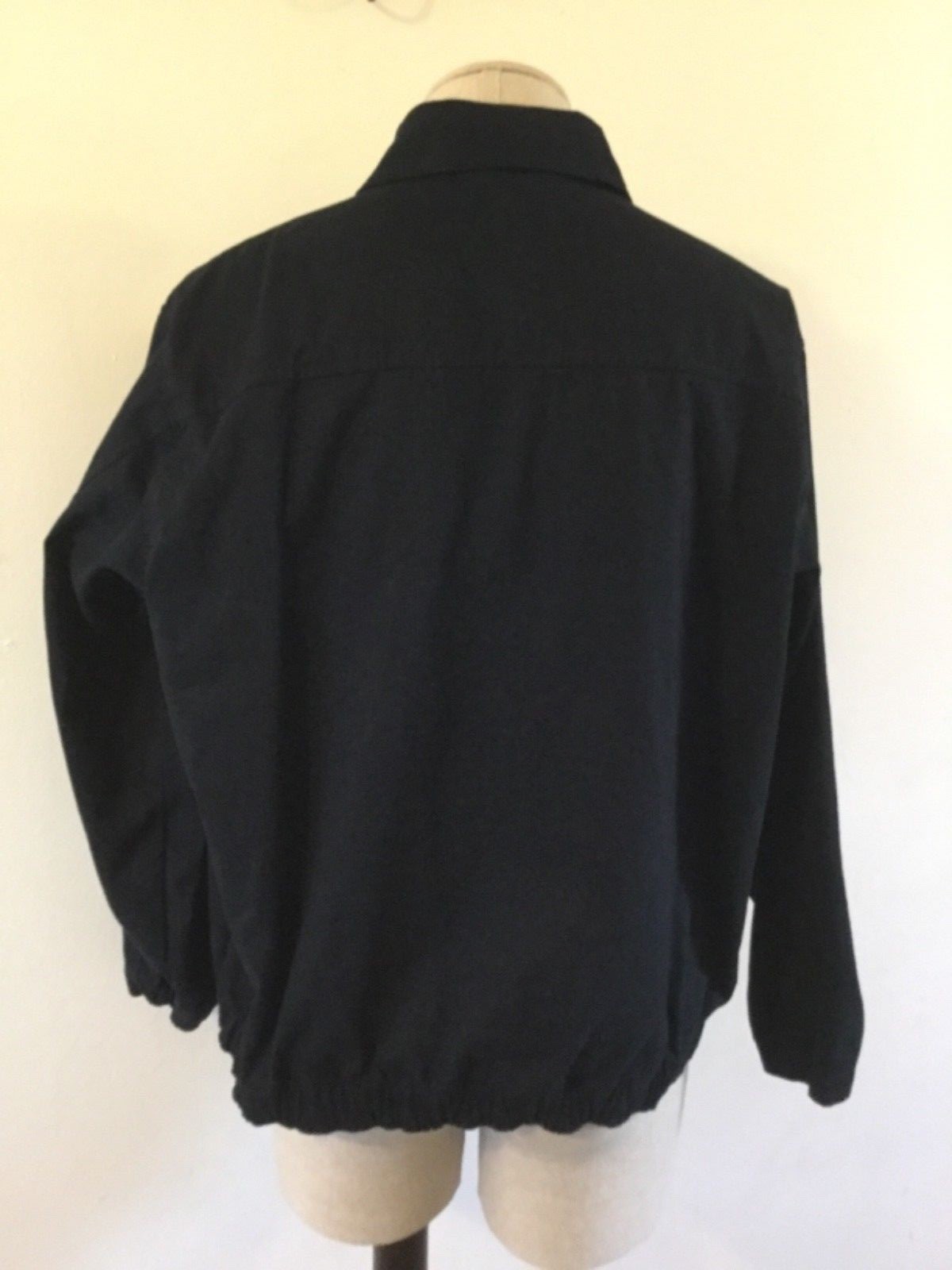 CHAPS Men's Black Jacket Coat Basic Jacket Size L… - image 8