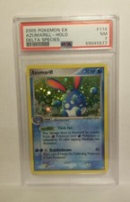 2005 Pokemon EX Delta Species AZUMARILL Holo 114/113 Secret Rare PSA 7 Near Mint on eBay