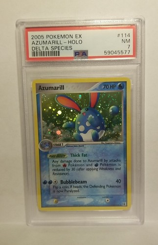 Azumarill graded PSA 7 for sale on eBay