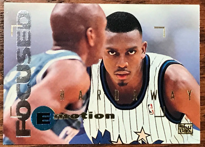 1994-95 SKYBOX EMOTION BASKETBALL ANFERNEE HARDAWAY FOCUSED CARD #69-SEP187