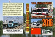 3319. China. Tai'an. Ji'nan, Changchun. Trolleybus, Tram, Light Rail, Buses. Ma