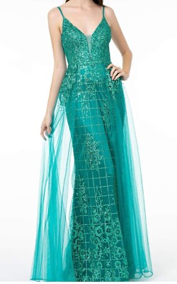 Elizabeth K GL2924 Prom Dress - Green | NewYorkDress Elizabeth K GL2924 Prom Dress - Green | NewYorkDress