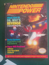 Vintage 1991 NINTENDO POWER Mega Man Magazine Volume 27 w/ STAR WARS Poster