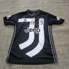 Adidas Juventus 2018/19 Soccer Jersey Home Bl...
