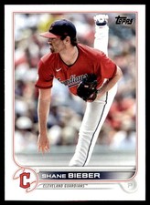 2022 Topps Shane Bieber Cleveland Guardians #21