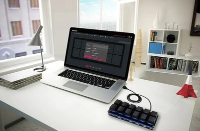 12-Key Programmable Mechanical Macro Keypad USB-C Hot Swap Gaming Keyboard