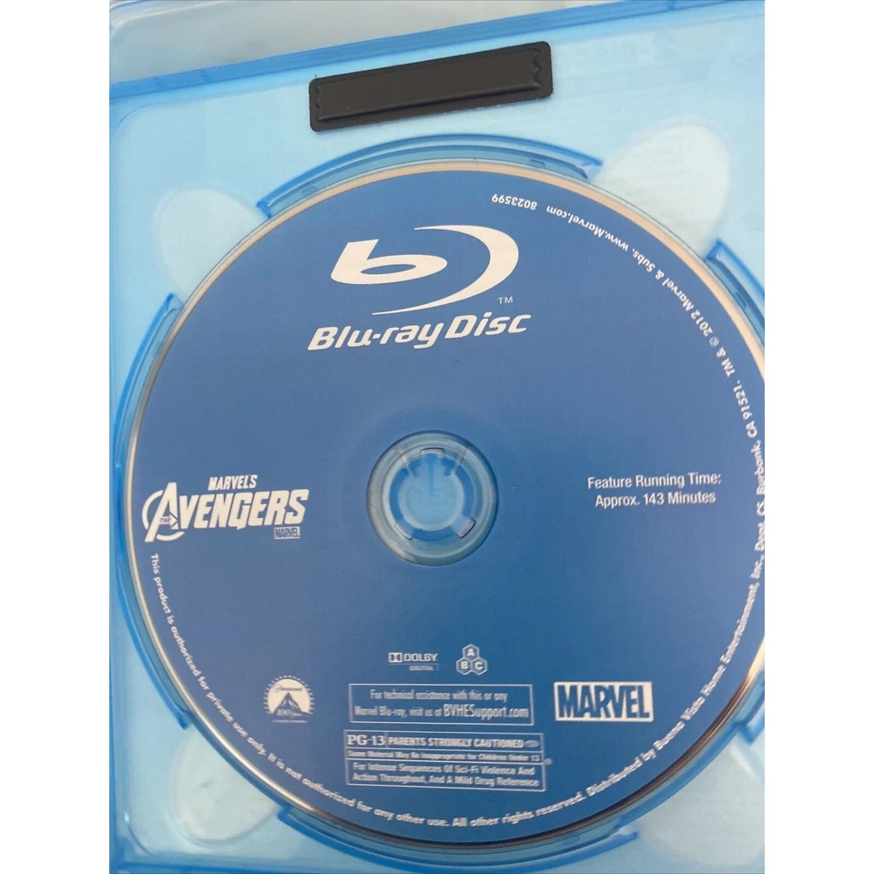 The Avengers (Blu-ray/DVD, 2012, 2-Disc Set) Foto 4 de 4