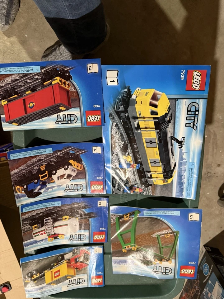 Preowned Complete LEGO CITY: Freight Train (7939) With Instructions And Box - Image 2 of 4