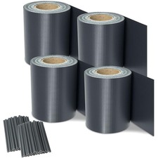 Strisce PVC recinzione, 280m, clip, privacy, antistatic, resistente UV