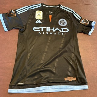 2015 New York City FC Away Soccer Jersey MIX DISKERUD #10 Size M Adidas Futbol