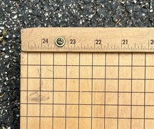 Vintage IINGENTO  1162 Guillotine Wood Paper Cutter Trimmer 25  x 25  ArtCrafts