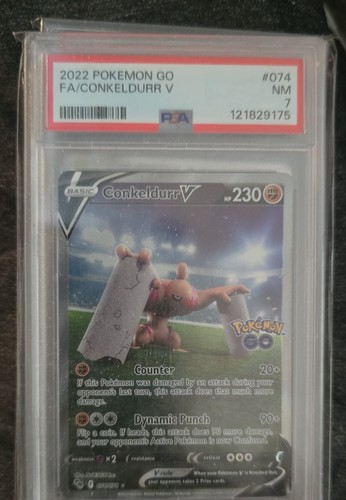 Conkeldurr V graded PSA 7 for sale on eBay