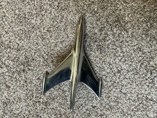 1953 Ford Mainline Crestline Customline Chrome Jet Hood Ornament -rat Rod