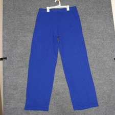 Vintage Sears Blue Perma Prest Pants Mens XL Blue Elastic Waist Casual