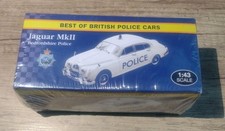 Best Of British Police Cars: Jaguar mk11..white... Sealed Boxed....