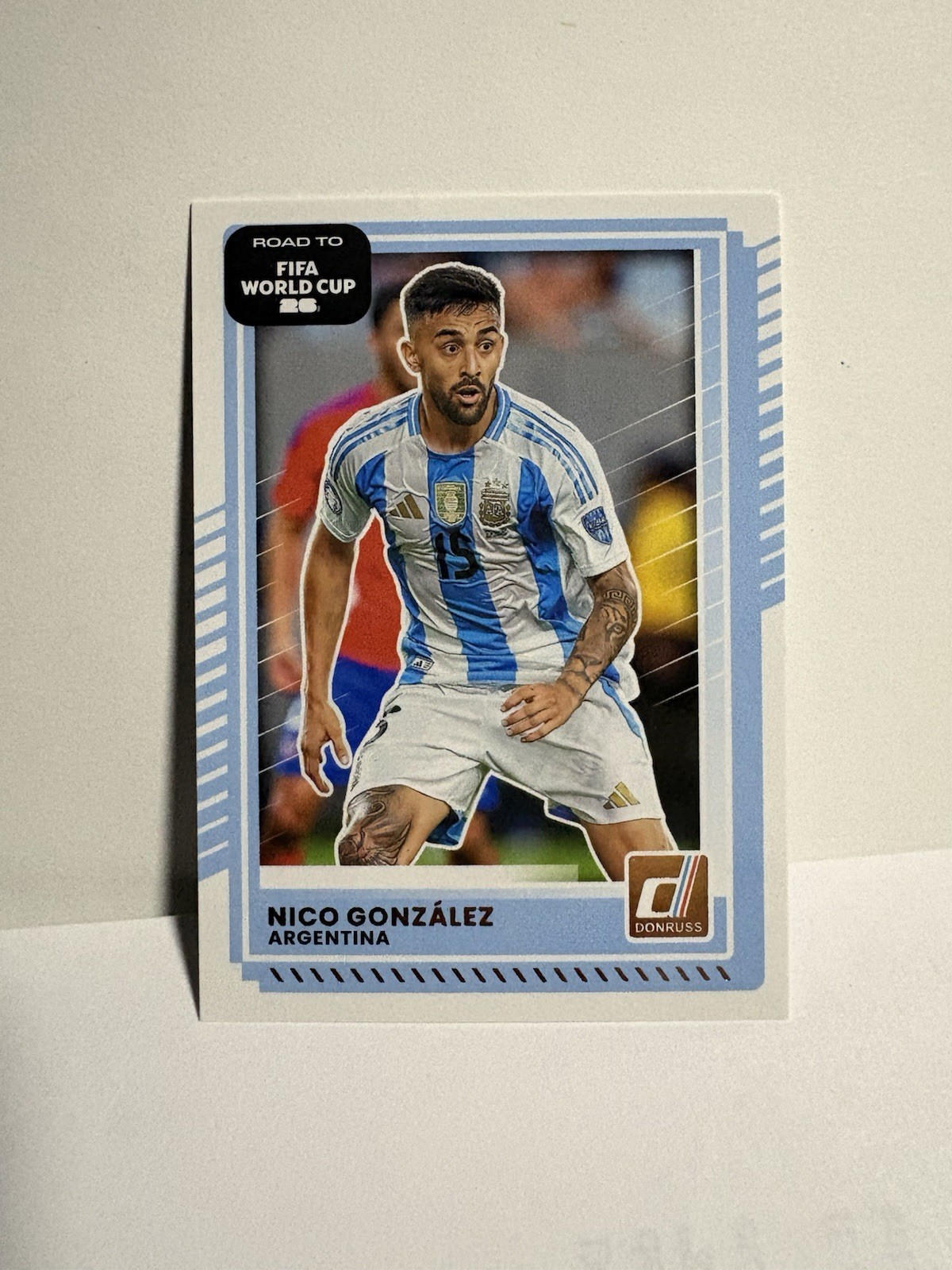Panini 2025-26 Donruss FIFA World Cup Nico González Argentina Card #159